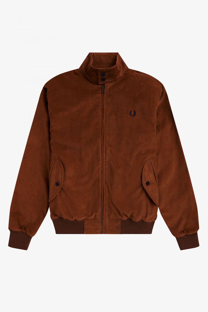 Brown Fred Perry J2847 Men's Jackets | PH 1201AHKP